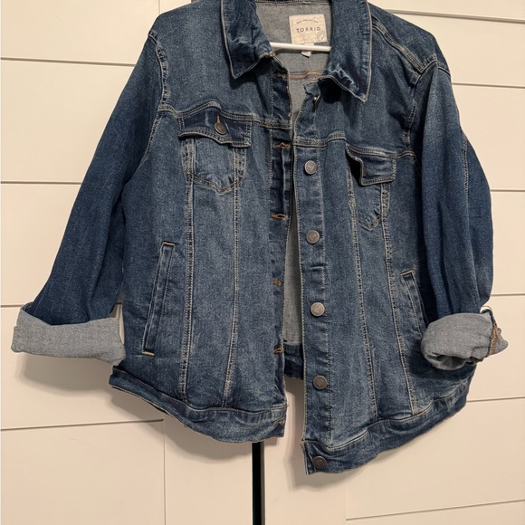 torrid Jackets & Blazers - Torrid Blue Denim Jacket